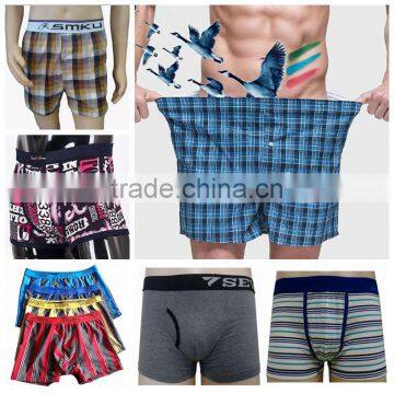 100% Cotton High Quality Men's Boxer Shorts