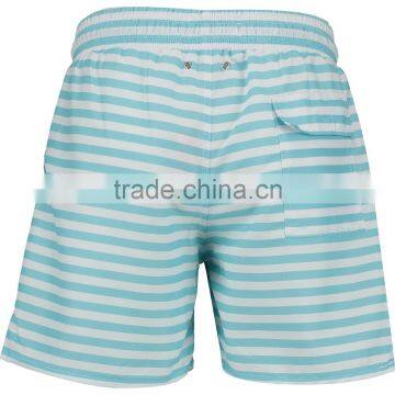 Stripe Swimming Shorts Polyester Shorts All Over Printing Shorts photo-3