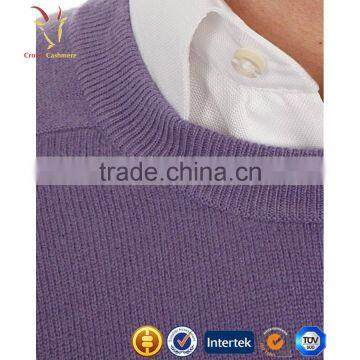 Hand Knitted Pullover Fashion Blended Knitting Men Sweater photo-2