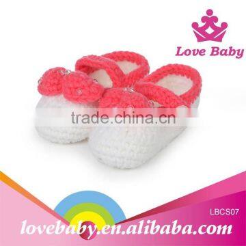 Kids Hand Made Crochet Shoes Baby Crochet Wool Shoes LBE4092742 photo-5