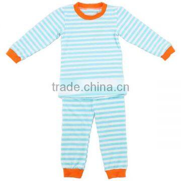 Boutique stripe persnickety pyjamas kids boy girls children Halloween pajamas