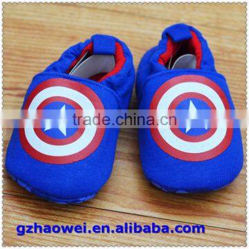 Captain America Shield Printed Baby Shoes photo-5