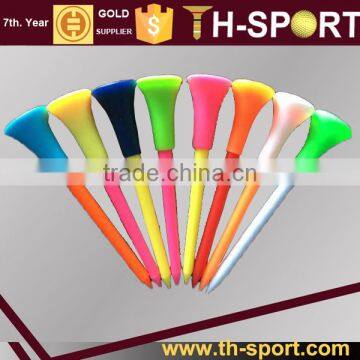 Cheaper Plastic golf tees with rubber top