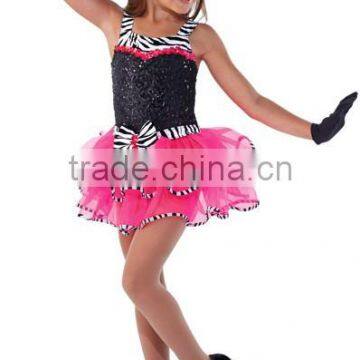 New design bow kid dance wear/skirt -blink bow woman' dance costume/tutu- shiny bow girl dance dress-kids and adults