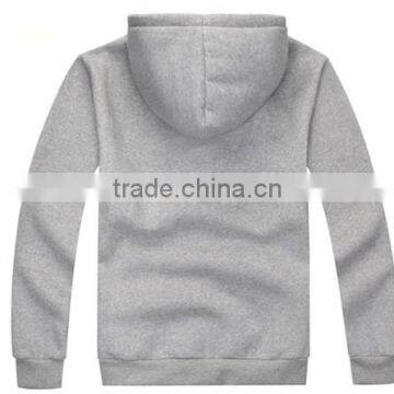 Mens Slim Hoodie Jacket Coat Sweatshirt Custom Hooded Sweatshirt photo-3