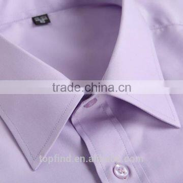 Customise High Quality Classic Italian Solid Color Dress Uniform Beautiful Men's Shirt photo-4
