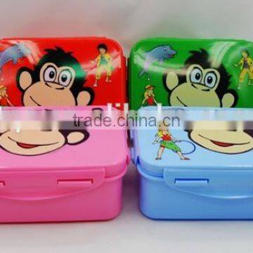 Plastic Fashion Food Grade School Lunch Bento Box/ Kids Food Storage Box photo-2
