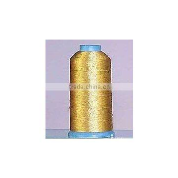 Metallic thread for knitting, embroidery machine