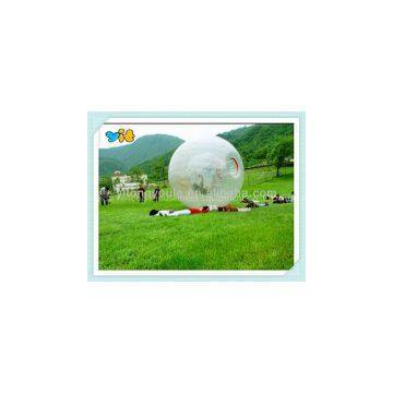 1.8*1.4m, 0.8 mm TPU, inflatable water zorb ball