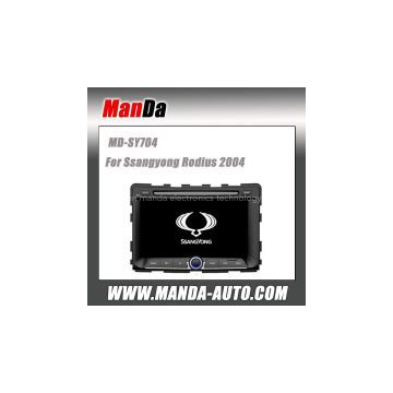 good quality car audio for Ssangyong RODIUS 2004 2 din car dvd player car pc gps navigation system