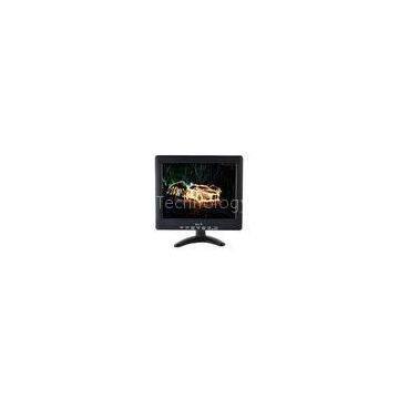 Black Industrial 10 LCD Monitor With PAL NTSC SECAM 110 To 240V AC