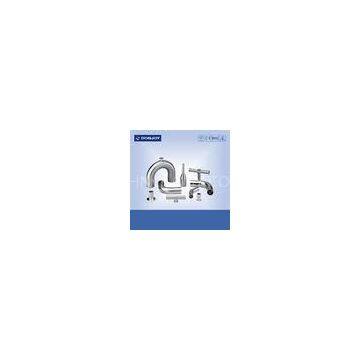 Hygienic fittings 3 way 180 degree Bend,U Type Reducing Tee ASME BPE