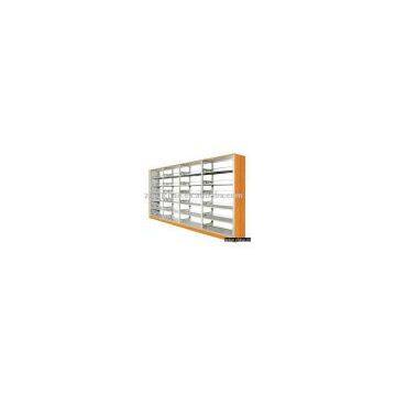 Steel twin columns book shelf