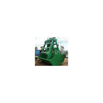 Deck Crane 25T Remote Control Grab Bucket for Bulk Cargo Ship 6cbm - 12 CBM