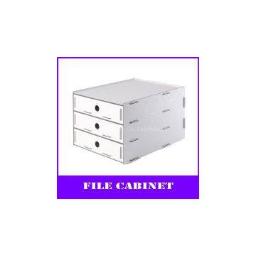 3-layers Desktop pp A4 File Cabinet