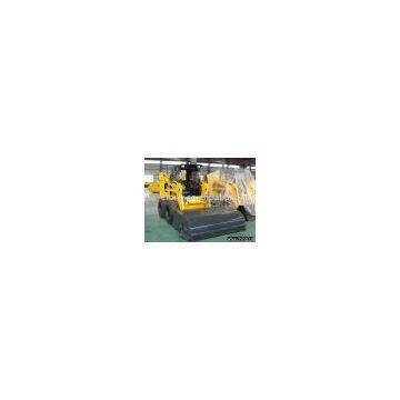 skid steer loader with sweeper