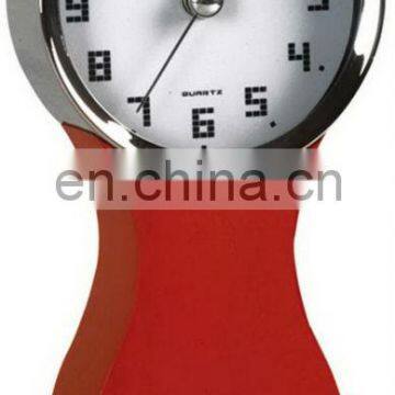 (W2611) hopecome decorative alarm wood electric kitchen clock