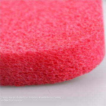 Plastic Wheel Car Wash Brush With TPR Handle Car Clean Tire Brush
