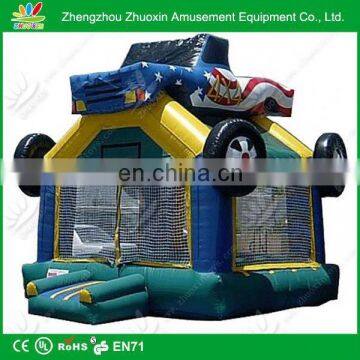 funny rocket bouncer with PVC, inflatable bouncer