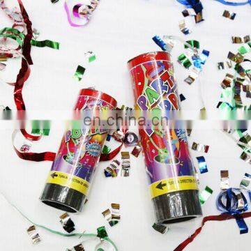 spring environmental protection fireworks party paper popper torch confetti cannon
