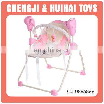 2015 new Comfortable infant swing multifunctional electric baby rocker