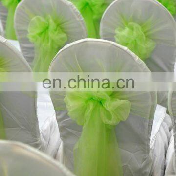 Beautiful Wedding Satin Chair Sashes Used for Ruffled Chair Covers