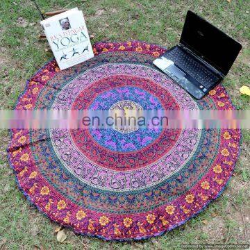 Indian Round Mandala Indian Bohemian Tapestry Beach Picnic Throw Towel Rug Round Mandala Wall Hanging Beach picnic Wholesale