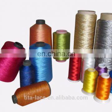 China Biggest Factory Manufacturer Dope Dyed Polyester Embroidery Thread photo-6