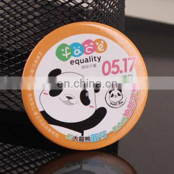 Offset Printed Custom Company Logo Cartoon Tin Button Badge