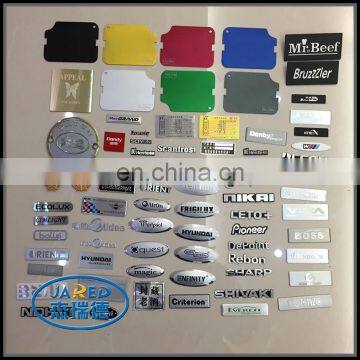 Promotion Items Embossing Metal Badges for Appliances