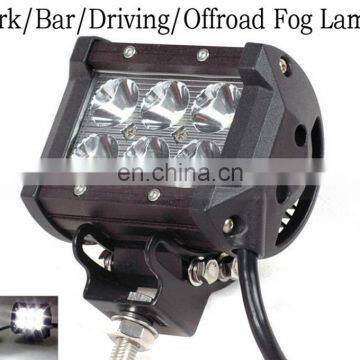 SUV ATV Flood 12V 4" 18W LED Light Bar LED Work Light photo-6