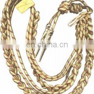 Army Aiguillette Gold Wire Cord/British Navy Army Aiguillett/US Officer Aiguill photo-6