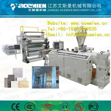 PVC Artificial Marble Profile and Sheet Production Line / Making Machine