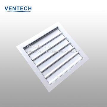 aluminum gravity operated louvers manufacturer