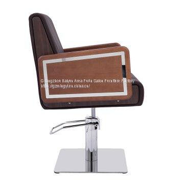 PU Material Hydraulic Vintage Barber Styling Barber Chair Reclining MY-007-99