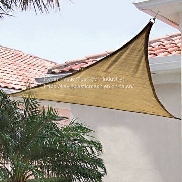 Anti UV Sun Shade Sail Colorful HDPE Shade Sail