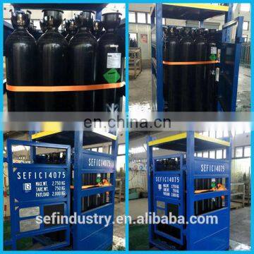 Shanghai Mainland Industrial Gas Cylinder Bundle for Oxygen Argon Nitrogen Gas Cylinder photo-4