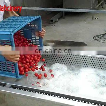 industrial vegetable air bubble washing machine fruit washing machine tomato washing machine