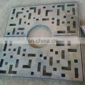 Factory price high quality cor-ten steel metal tree well grates