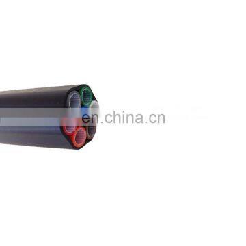 2 4 6 8 12 core micro air blow fibre optic cable for small size duct