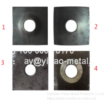 120x120mm Steel Plate for Anchor System photo-3