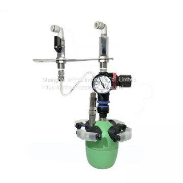 Mini tank dry fog nozzle,humidifying spray system air atomizing nozzle ,dust suppression mist water humidifier spraying nozzle