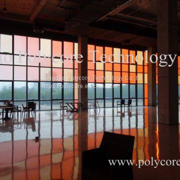 Colorful PC Honeycomb in Building Glass to Save Energy Keep Temperature Indoor photo-2