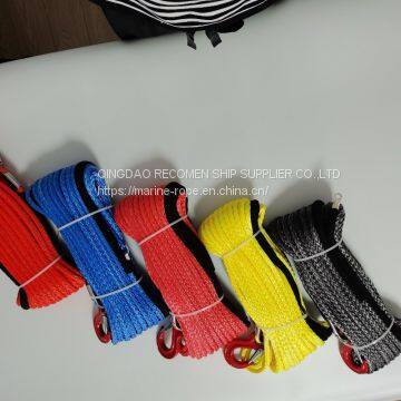 RECOMEN supply 45000 rope auto winch 3500lb  synthetic rope