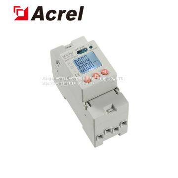 Acrel ADL100-ET/C Single Phase Din Rail Energy Meter Test U I kw Kvar With Lcd Display With Rs485 photo-2
