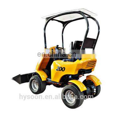 China HY200 Articulated Mini Wheel Loader Price photo-4