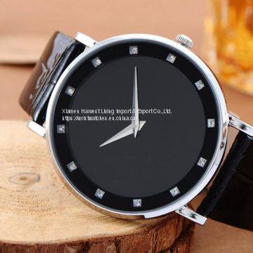 Fashion Men Women's Couple Date Stainless Steel Band Analog Quartz Wrist Watches