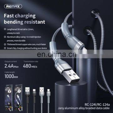Remax Newest Wholesale Jany Aluminum Alloy Braided Fast Charging Data Cable for Phones photo-5