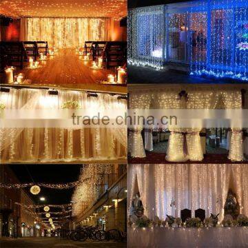 Christmas Curtain String Fairy Led Lights for Wedding, Home, Bathroom, Holiday HNL099