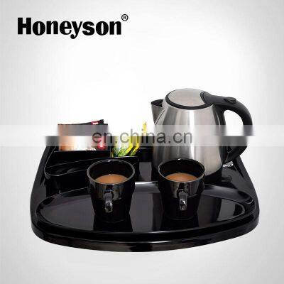 Honeyson new hotel steel electric unique tea kettle set for sale